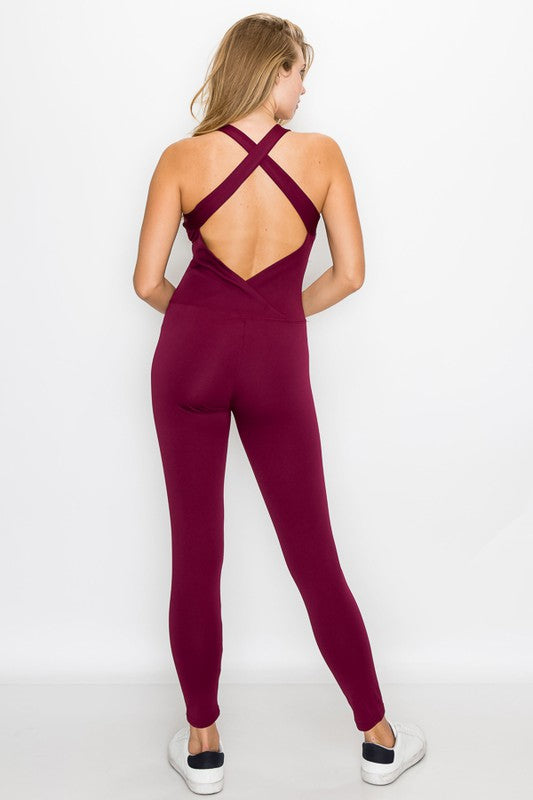 Criss Cross Shoulder Bodysuit