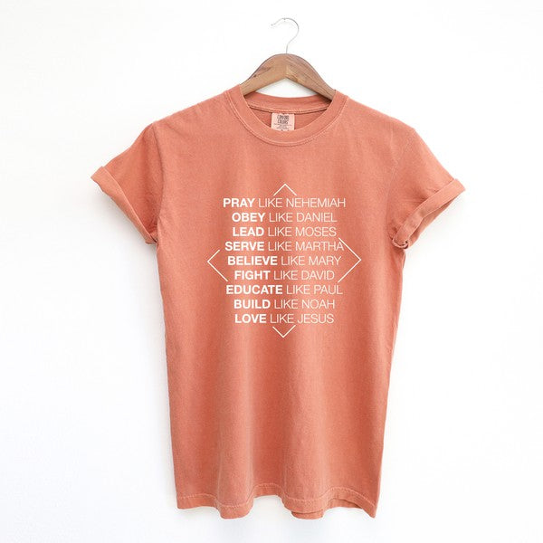 Spiritual Super Role Models Garment Dyed Tee