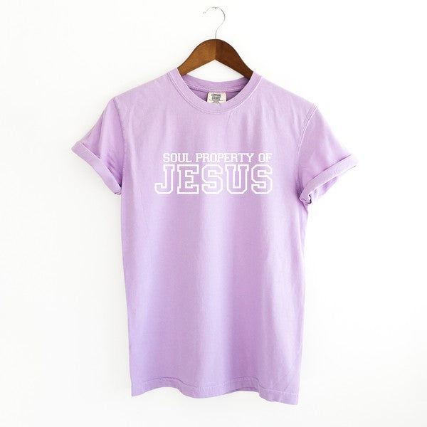 Soul Property Of Jesus Garment Dyed Tee