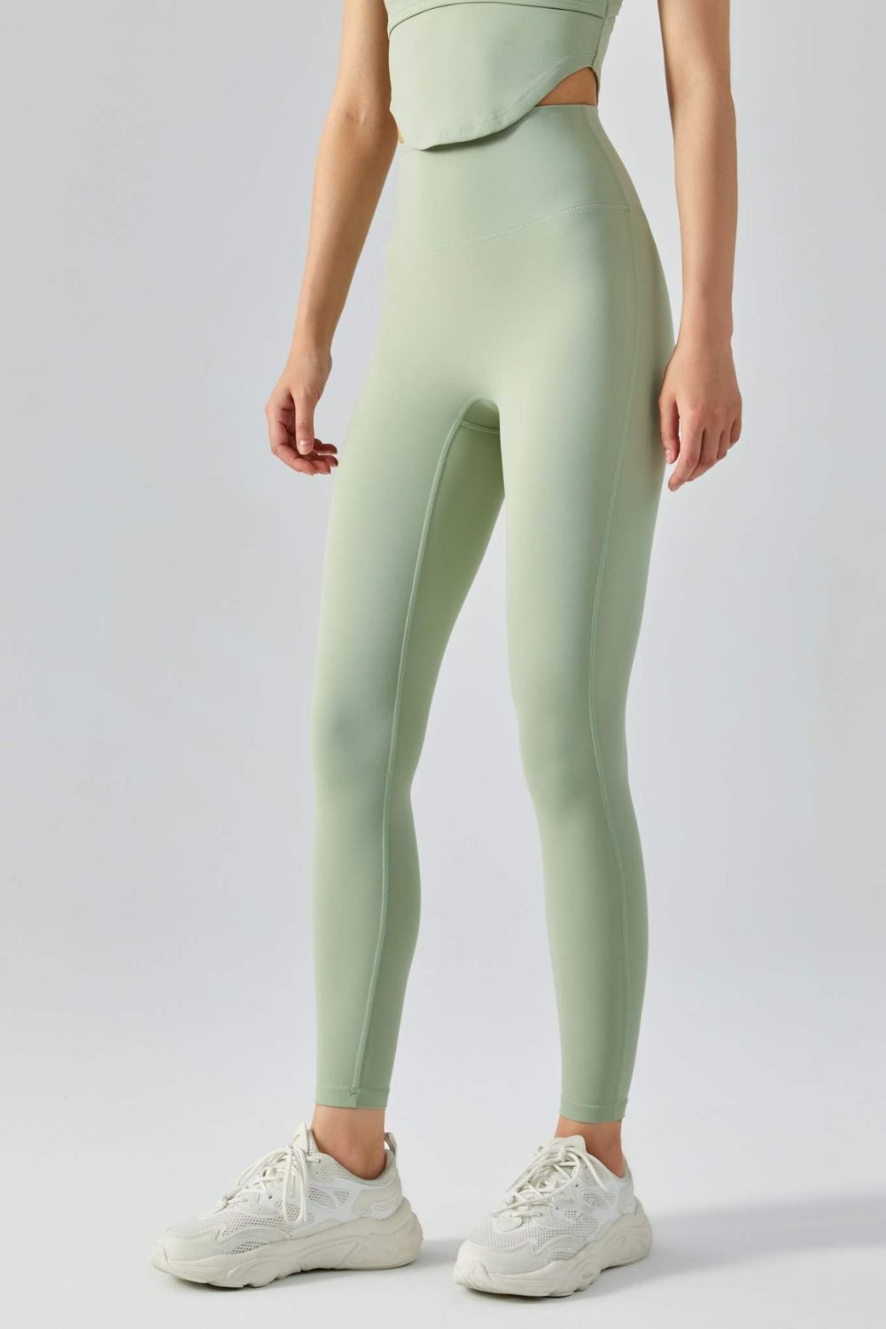 Wide Waistband Active Leggings