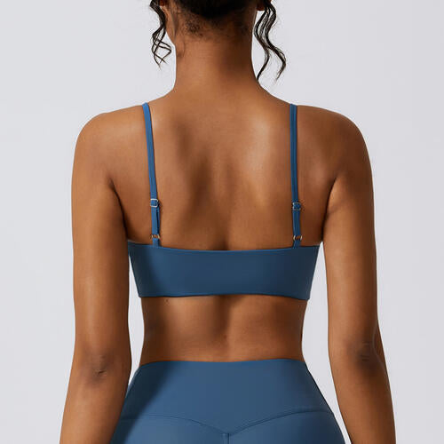 Spaghetti Strap Sport Bra